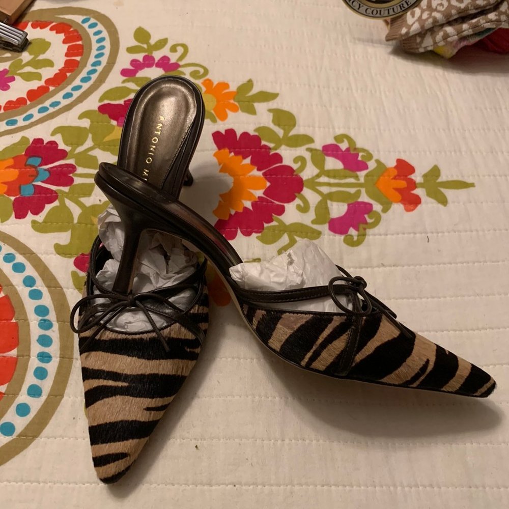 Antonio Melani Kitten Heel Close Toe Heel